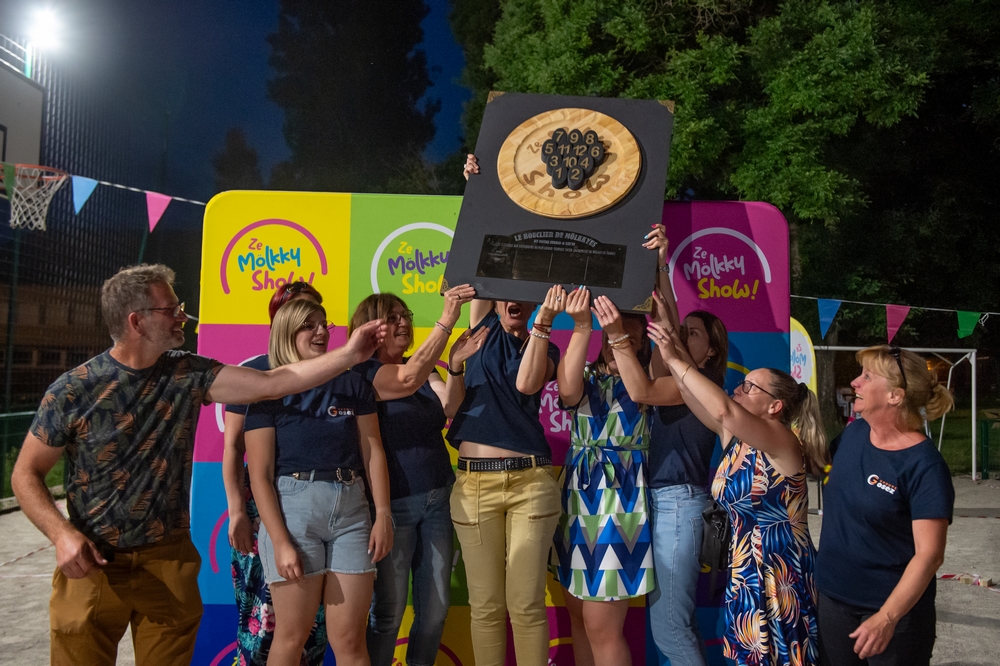 bouclier de Molkkyus podium 2023